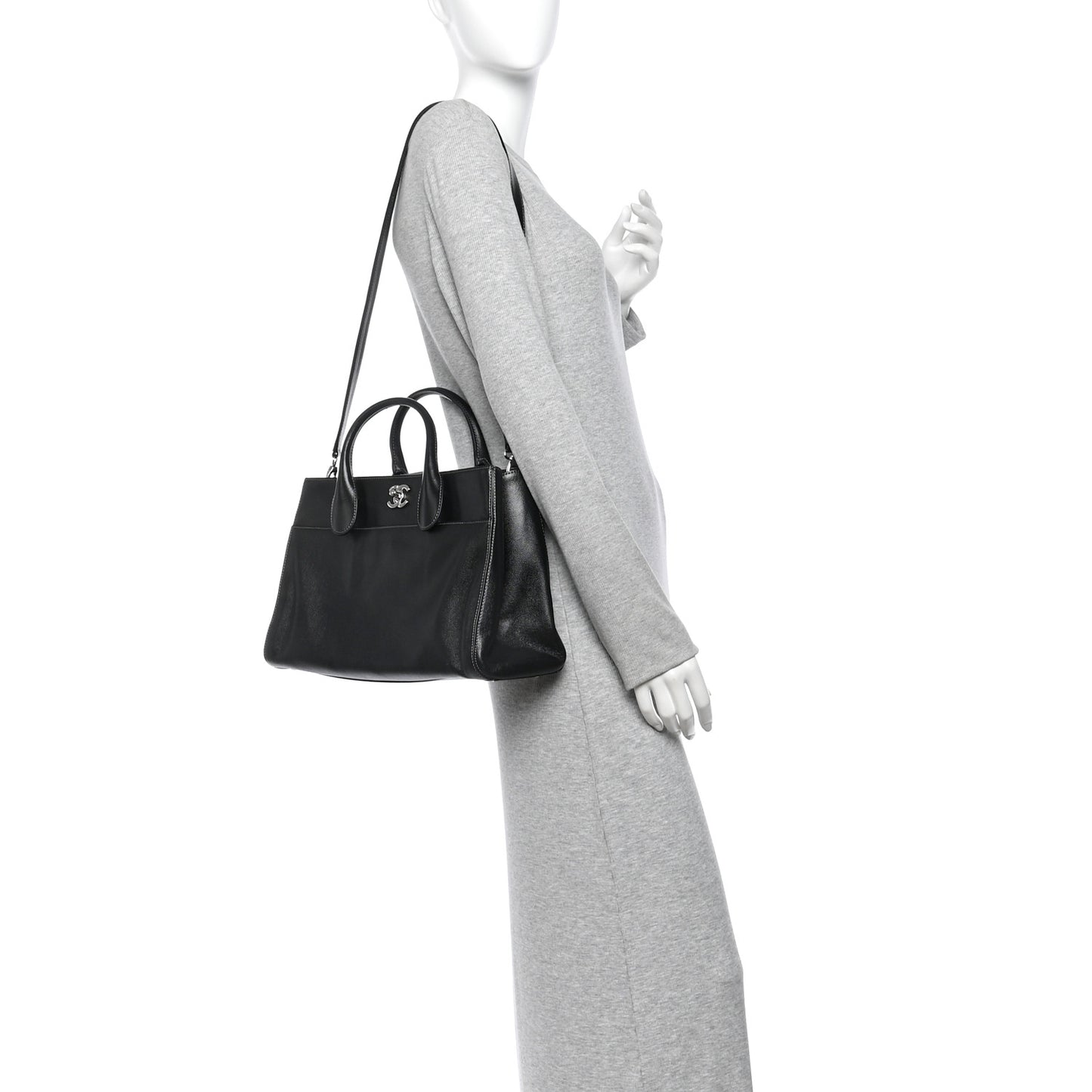 Caviar Cerf Executive Shopper Tote Black
