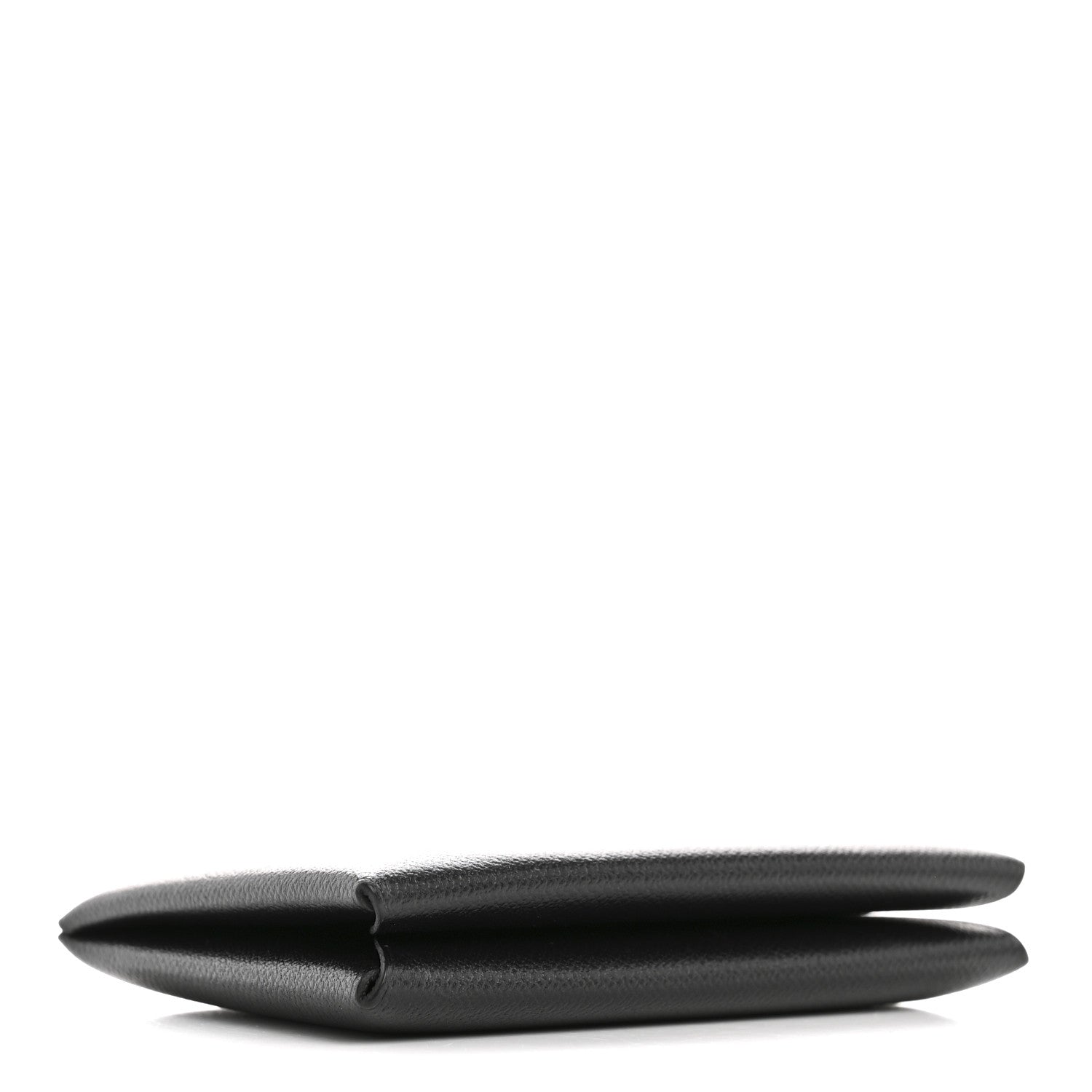 Hermes Madam Calfskin Calvi Card Case Black 4 of 9