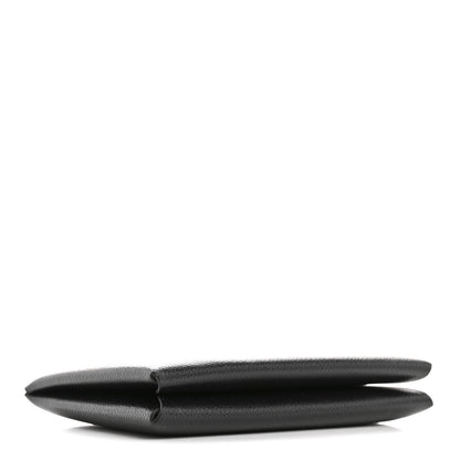 Hermes Madam Calfskin Calvi Card Case Black 4 of 9