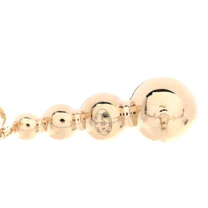 Chanel Crystal CC Drop Earrings Gold 4 of 5