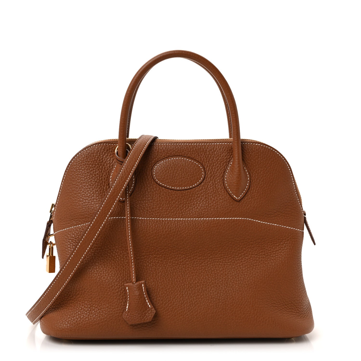 Hermes Taurillon Clemence Bolide 31 Gold 1 of 9