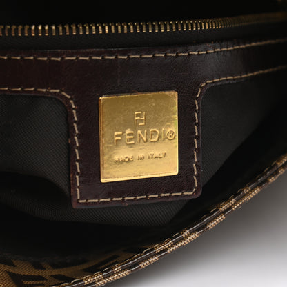 Fendi Vinyl Zucchino Baguette Tobacco 6 of 14