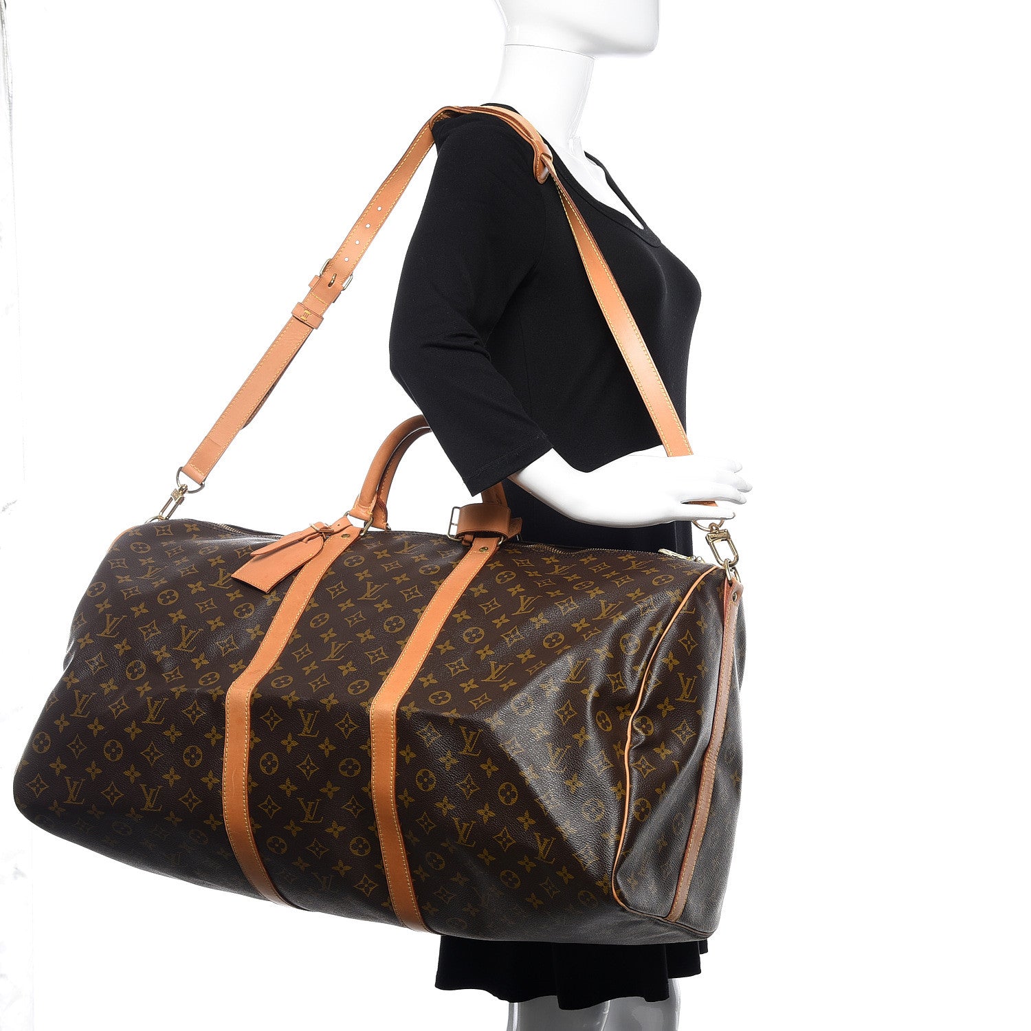 Louis Vuitton Monogram Keepall Bandouliere 60 2 of 10