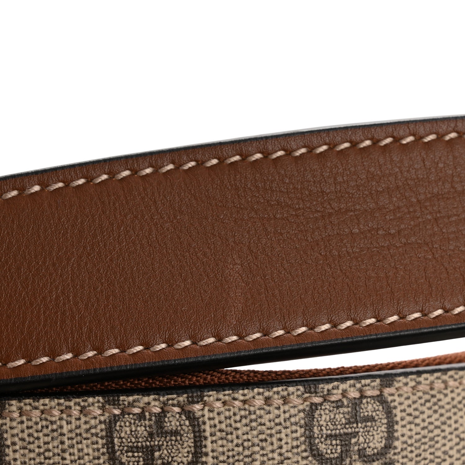 Gucci GG Supreme Monogram Large Linea A Hobo Light Brown 11 of 12