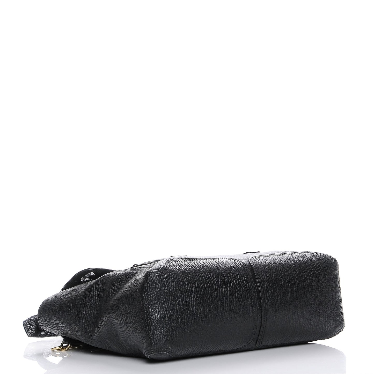 3.1 Textured Calfskin Large Pashli Satchel Black