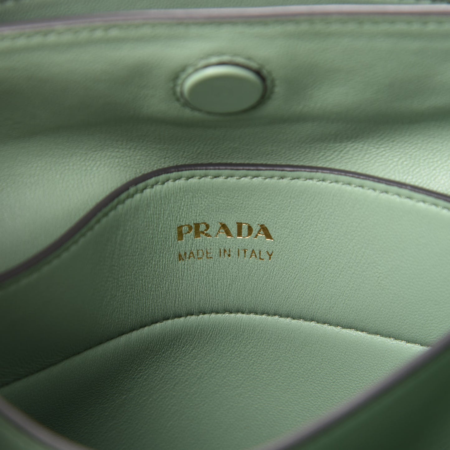 Saffiano Cuir Medium Double Bag Granito Acquamarina