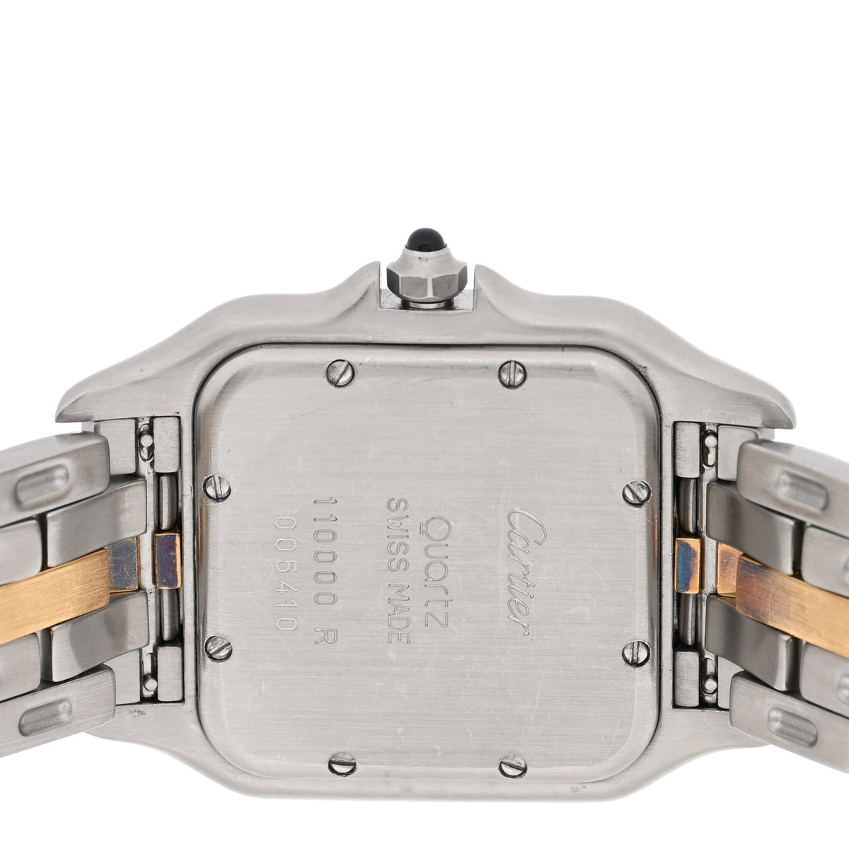 Cartier Stainless Steel 18K Yellow Gold 27mm Panthere Quartz Watch 8 of 8