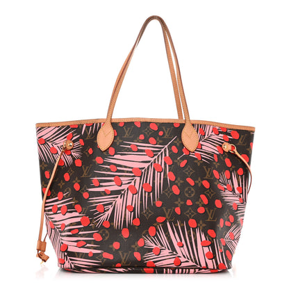 Louis Vuitton Monogram Jungle Dots Neo Neverfull MM Sugar Pink Poppy 1 of 10