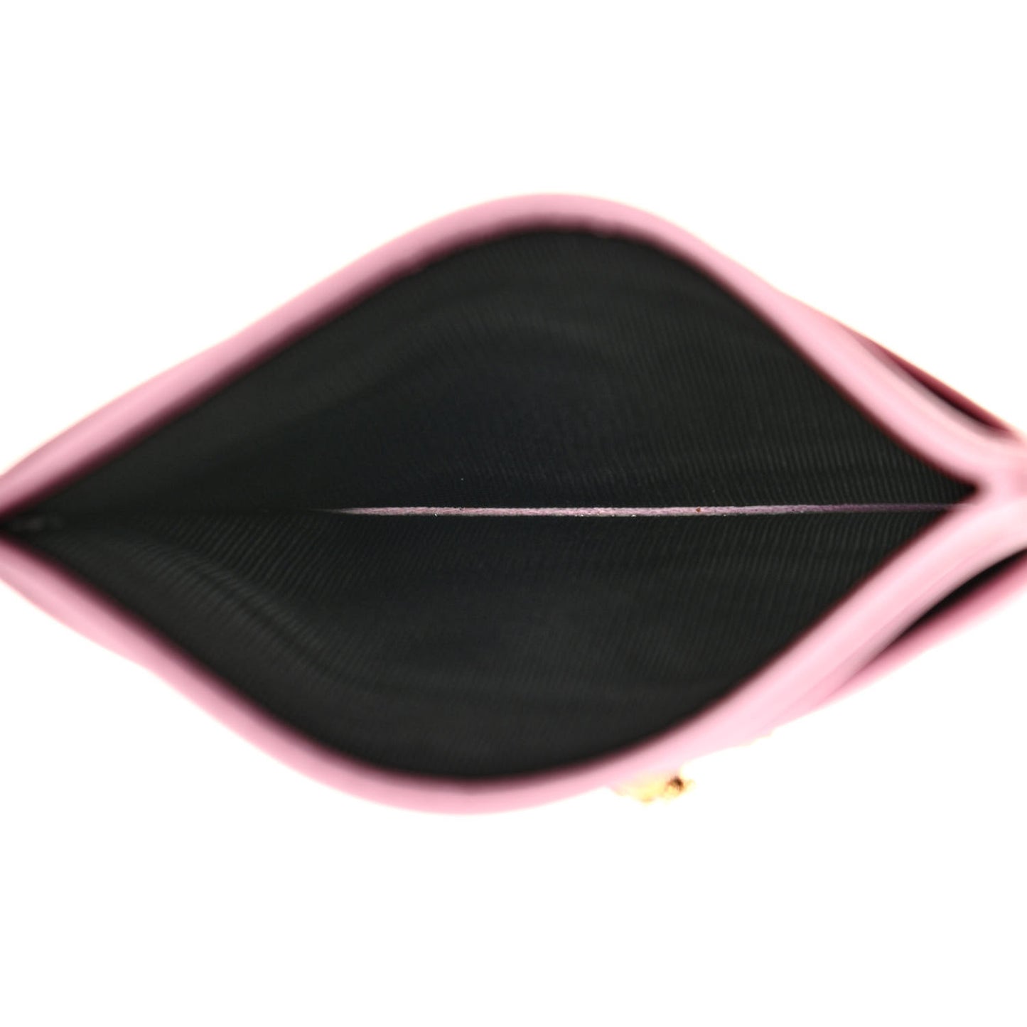 Nappa Matelasse Devotion Card Holder Pink