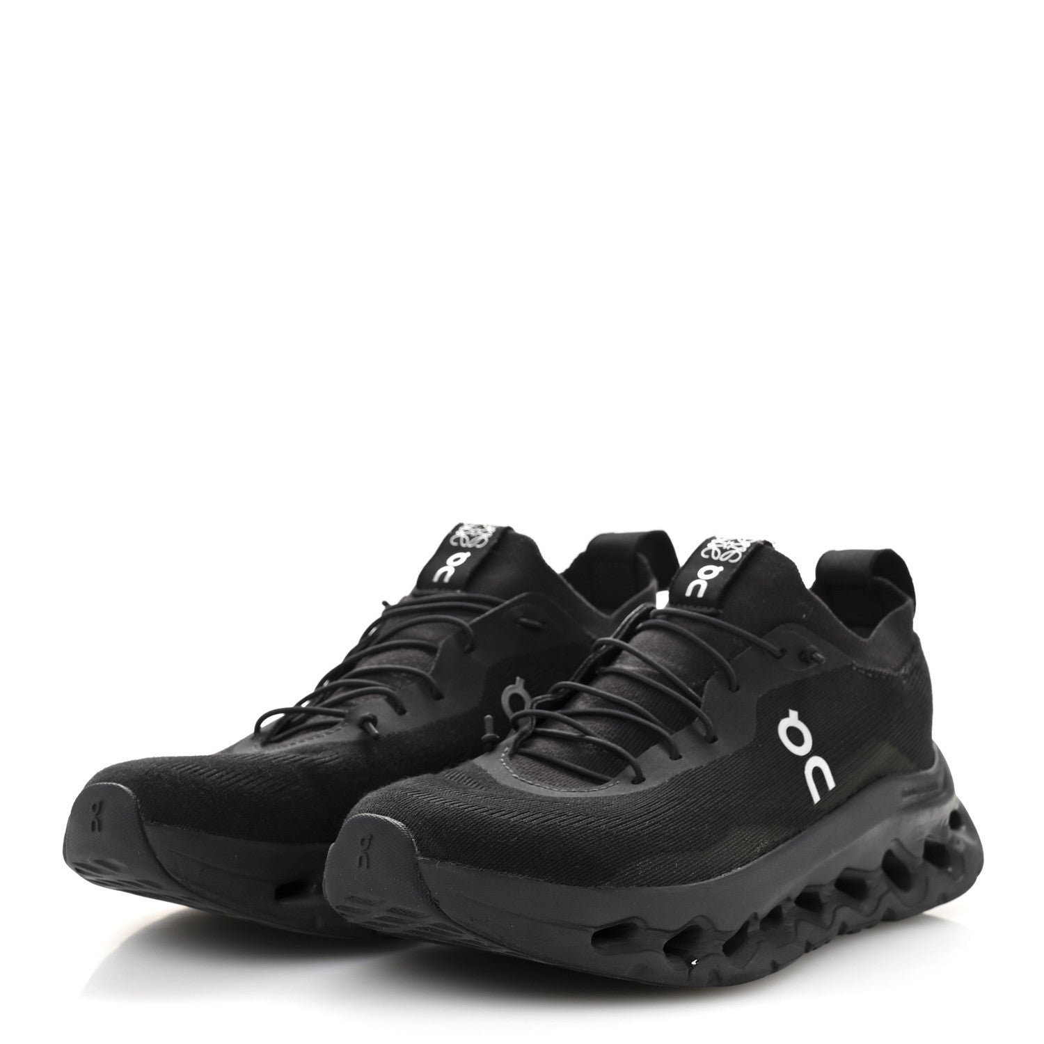 Loewe X ON Recycled Polyester Womens Cloudtilt Sneakers 39 Black 4 of 8