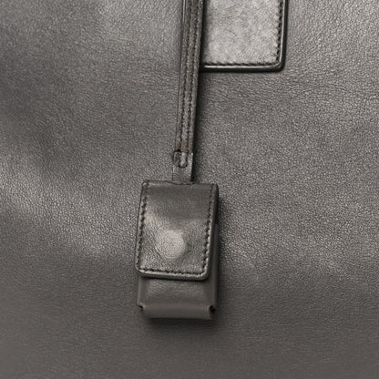 Saint Laurent Calfskin Large Sac de Jour Carryall Grey 9 of 13