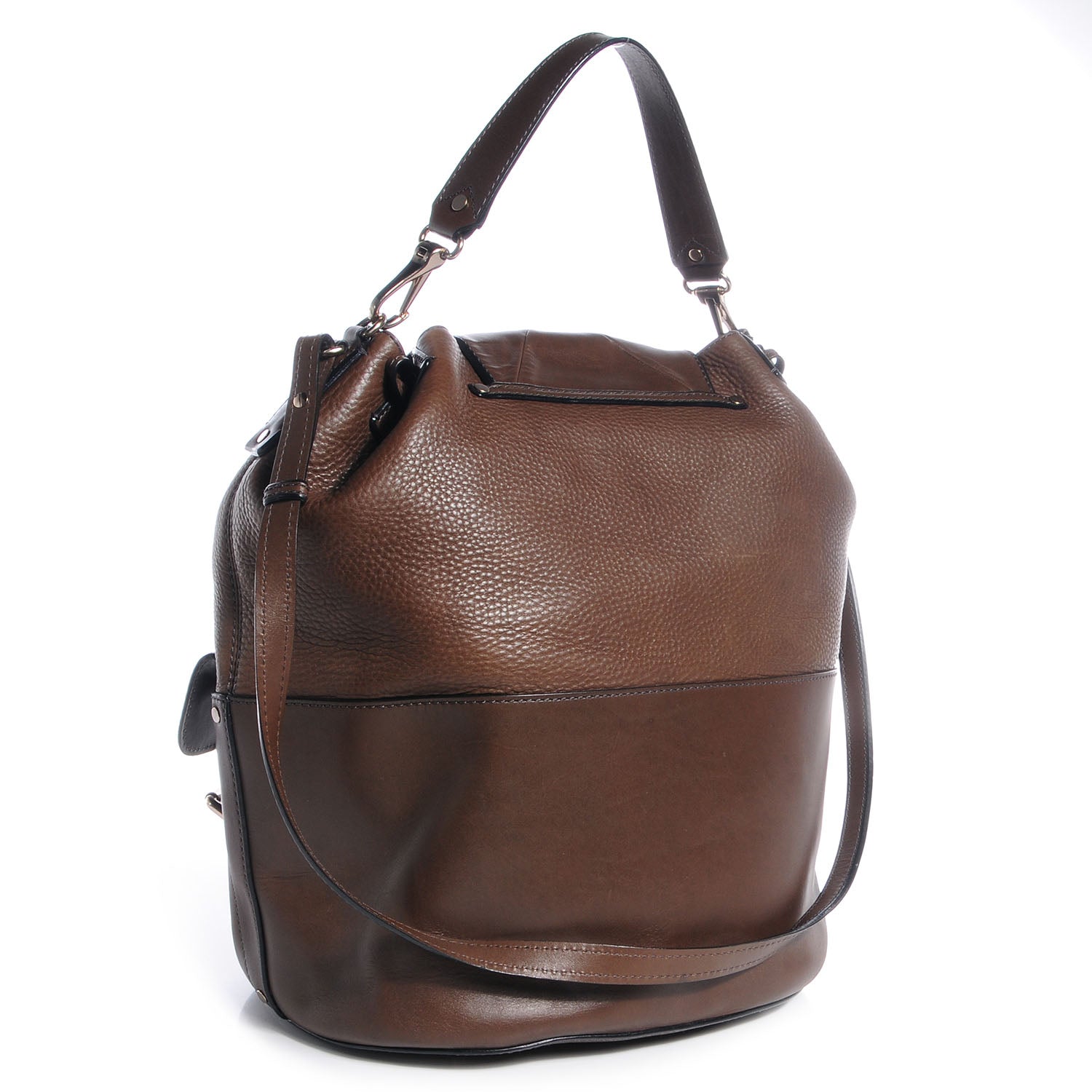 Burberry Grainy Calfskin Large Hobo 3 of 9