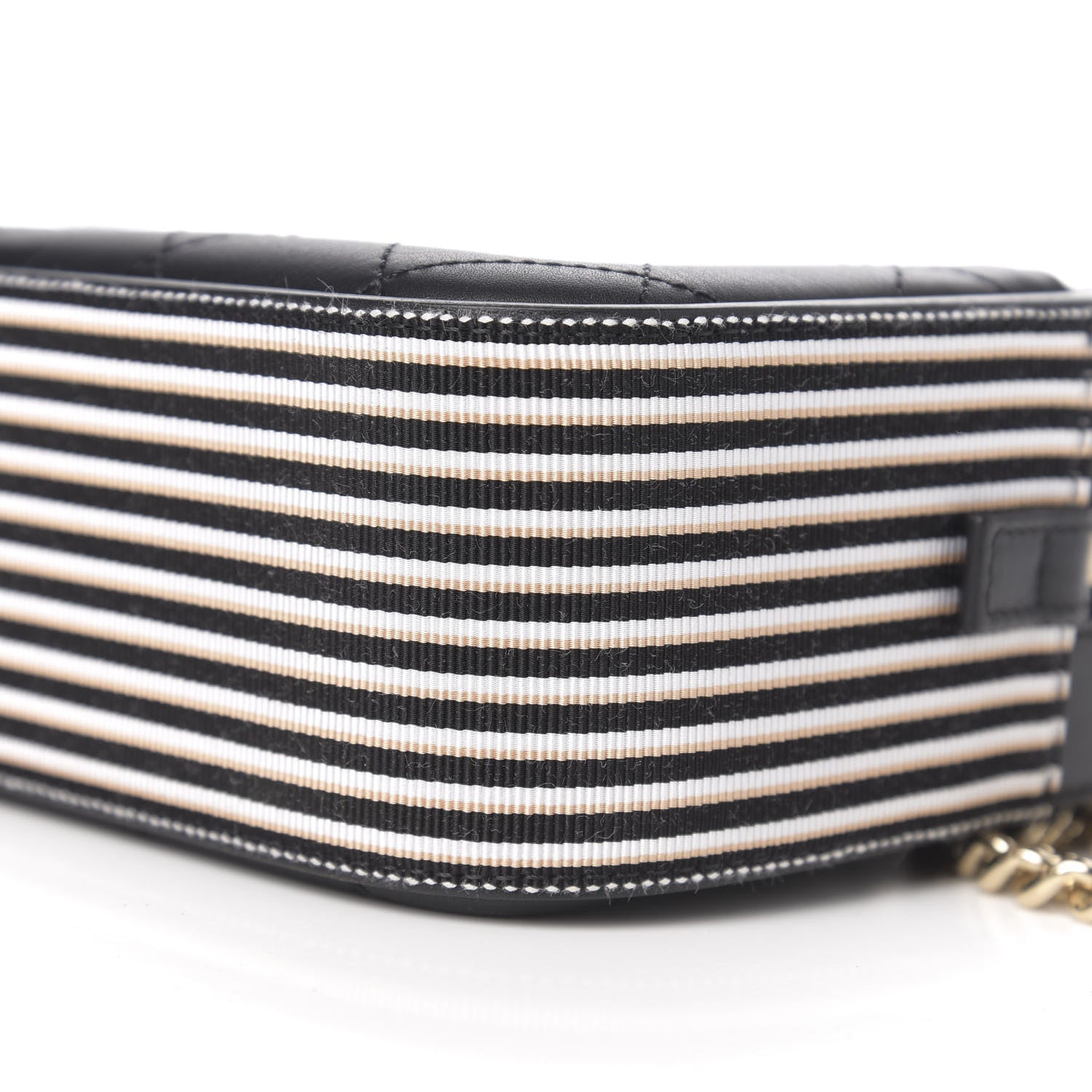 Chanel Calfskin Stitched Button Up Camera Case Black 8 of 9