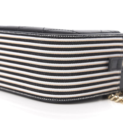 Chanel Calfskin Stitched Button Up Camera Case Black 8 of 9