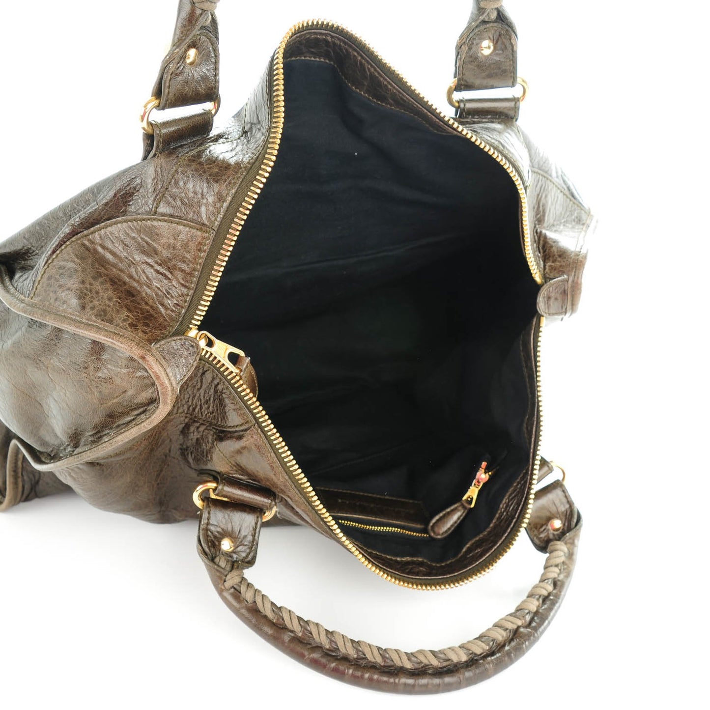 Chevre Giant 21 Gold Hardware Work Vert Fonce