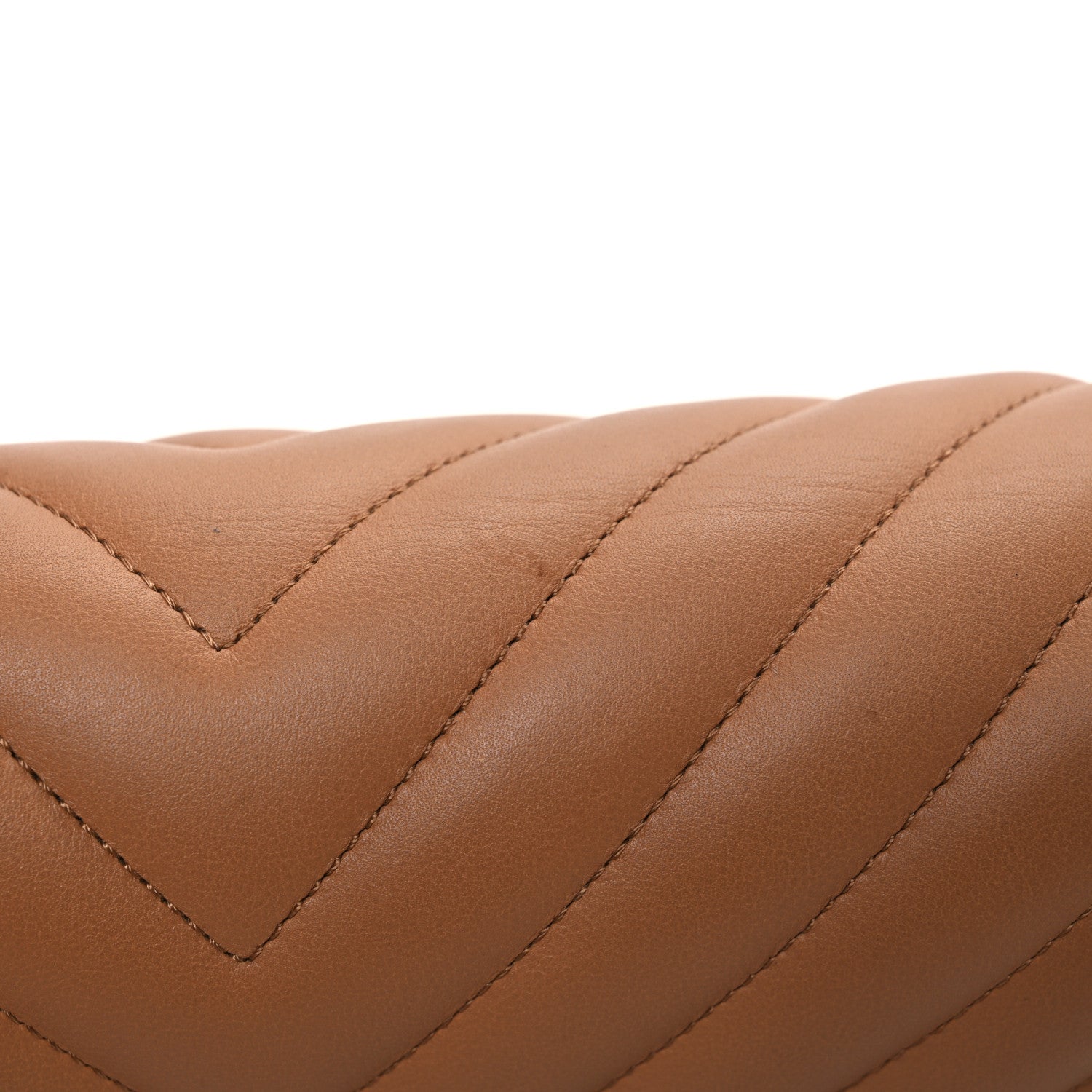 Chanel Calfskin Chevron Quilted Medium Boy Flap Beige 12 of 13