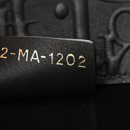 Christian Dior Oblique Calfskin Embossed Large Book Tote Black 7 of 16