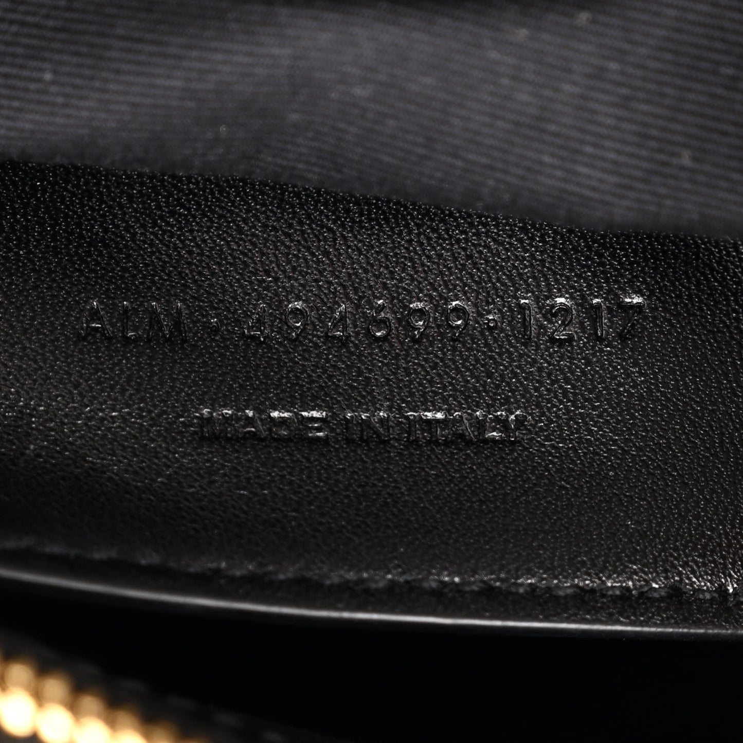Calfskin Y Quilted Monogram Small Loulou Chain Satchel Black