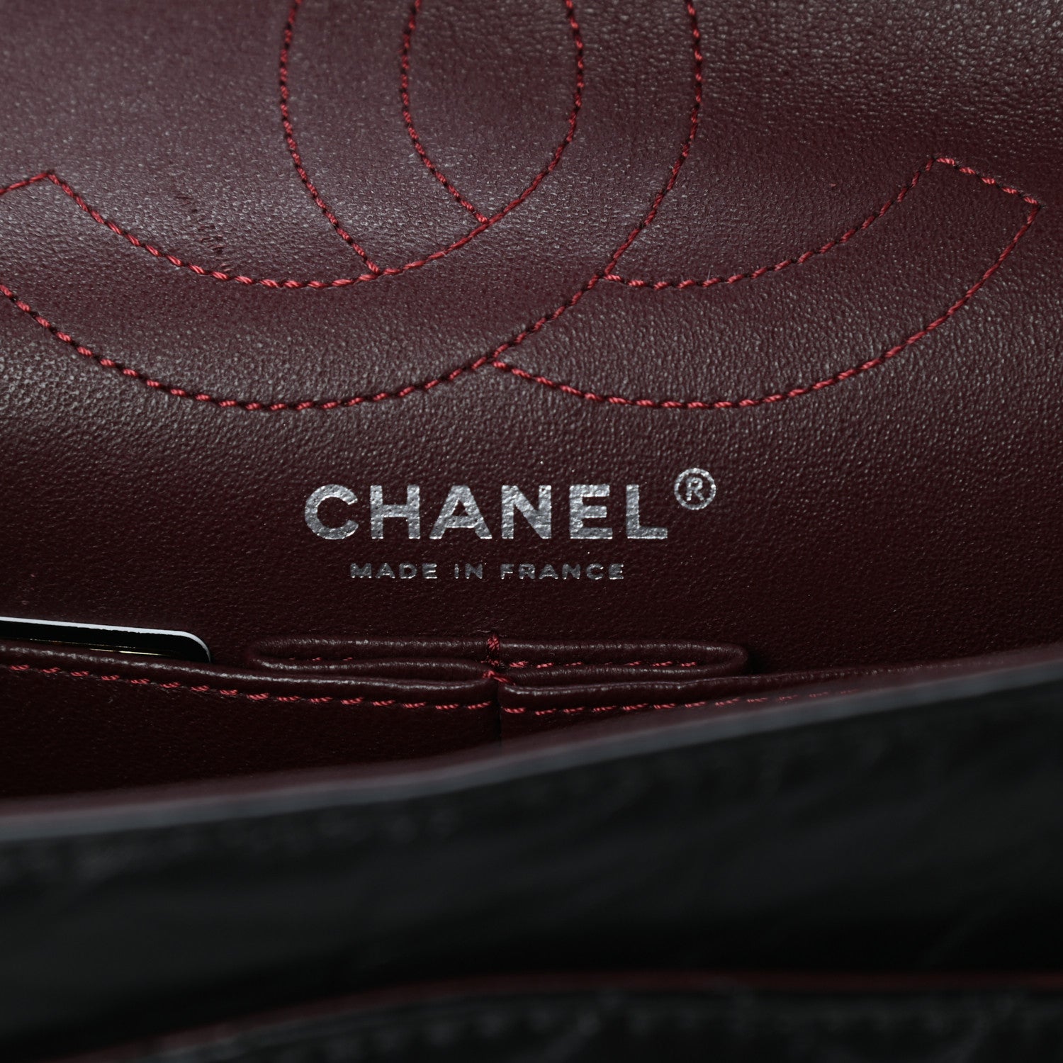 Chanel Aged Calfskin Quilted 2.55 Reissue 226 Flap Black 6 of 10
