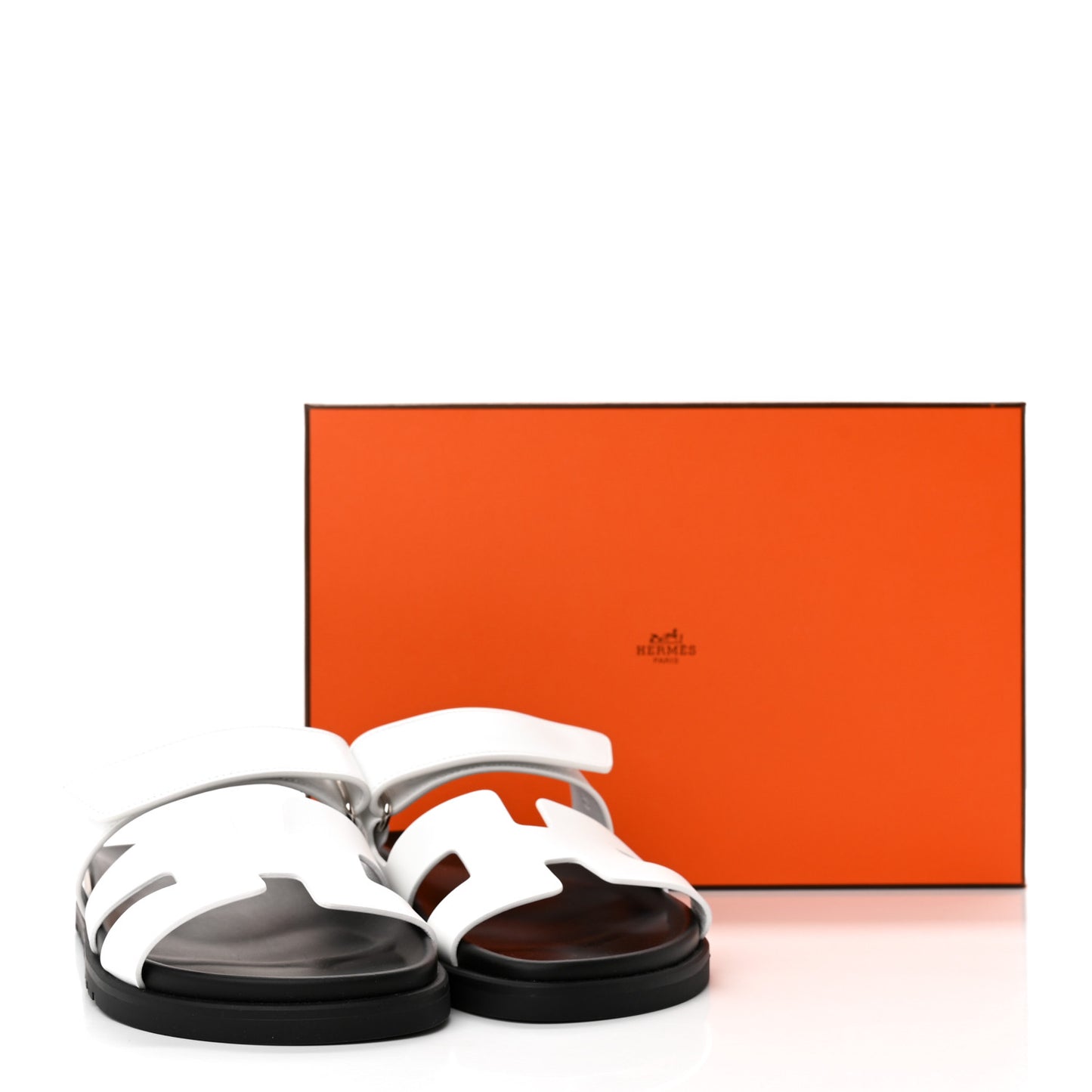 Calfskin Womens Chypre Sandals 36.5 White