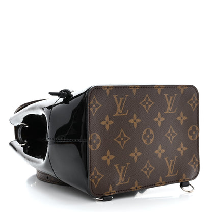 Louis Vuitton Patent Monogram Hot Springs Backpack Black 4 of 10