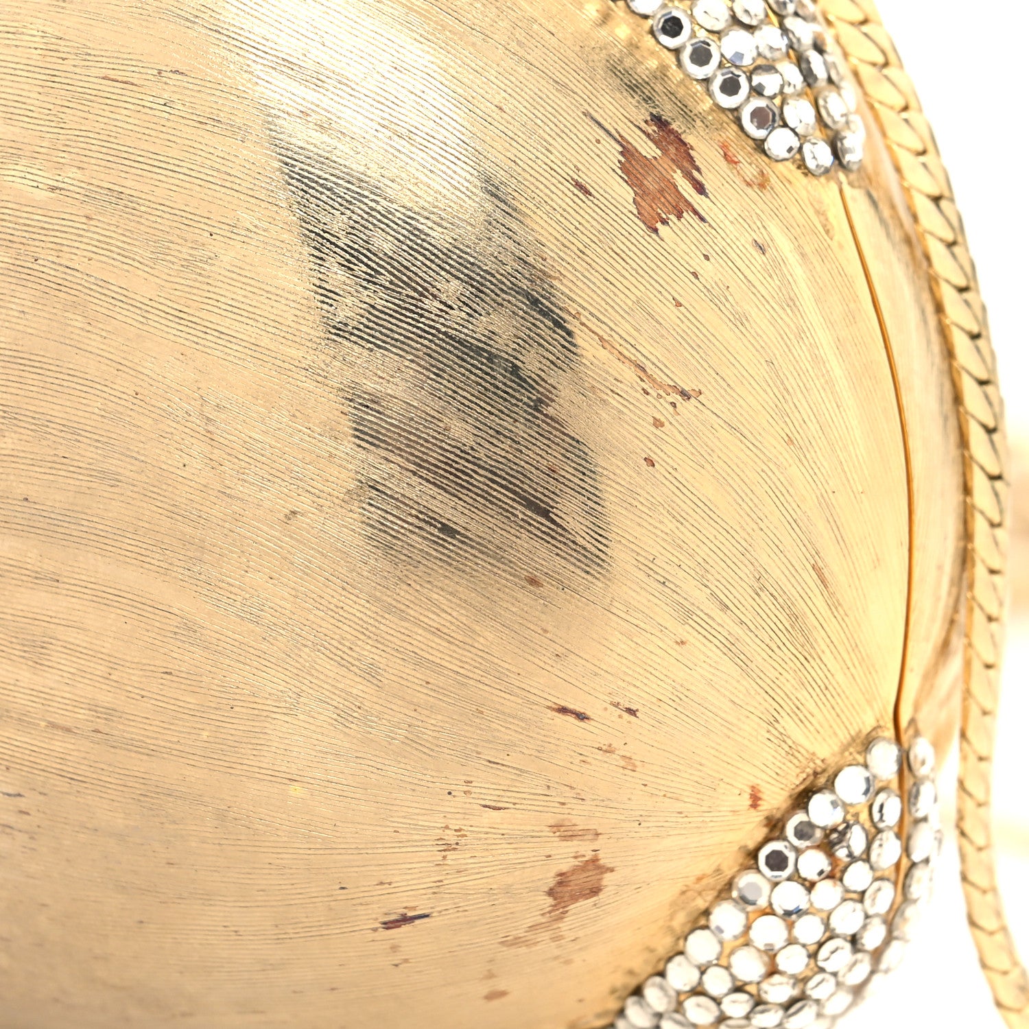 Judith Leiber Crystal Rabbit Minaudiere Case Gold Gold 13 of 14
