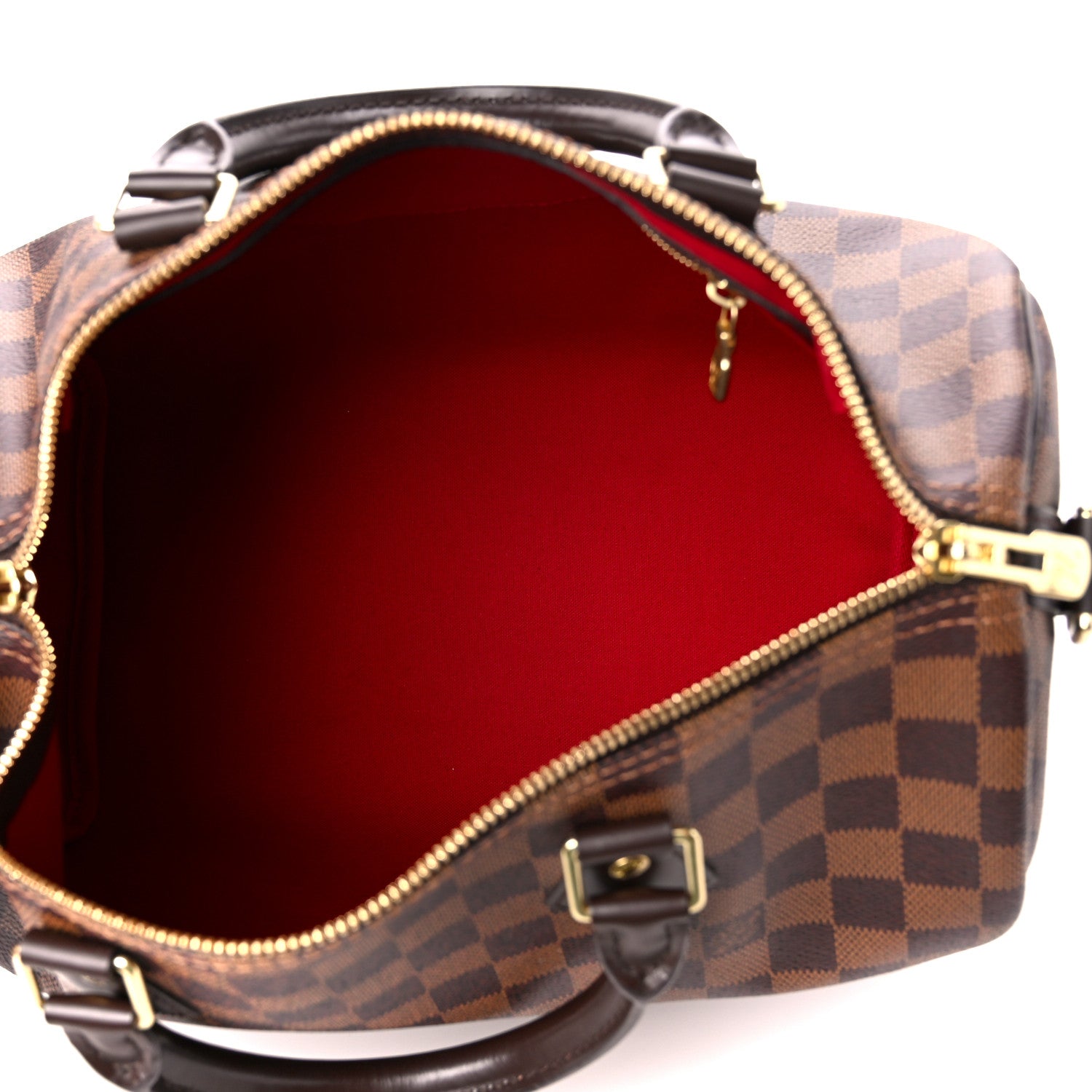 Louis Vuitton Damier Ebene Speedy Bandouliere 30 5 of 13