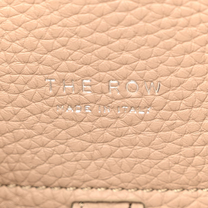 The Row Grained Calfskin Soft Margaux 10 Bag Dark Taupe 6 of 9