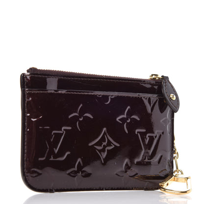 Louis Vuitton Vernis Key Pouch Amarante 3 of 7