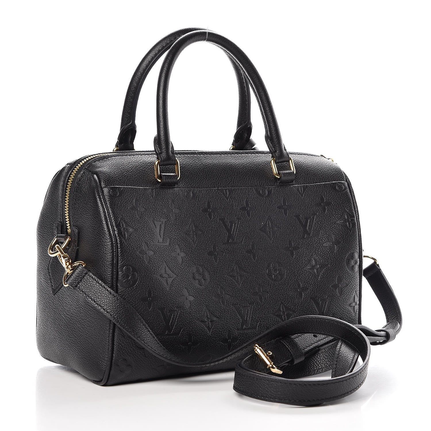 Louis Vuitton Empreinte Speedy Bandouliere 25 NM Black 3 of 7