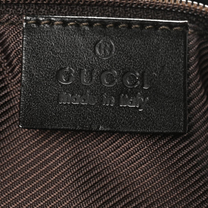 Gucci Monogram Web Jackie O Hobo Dark Brown 6 of 10