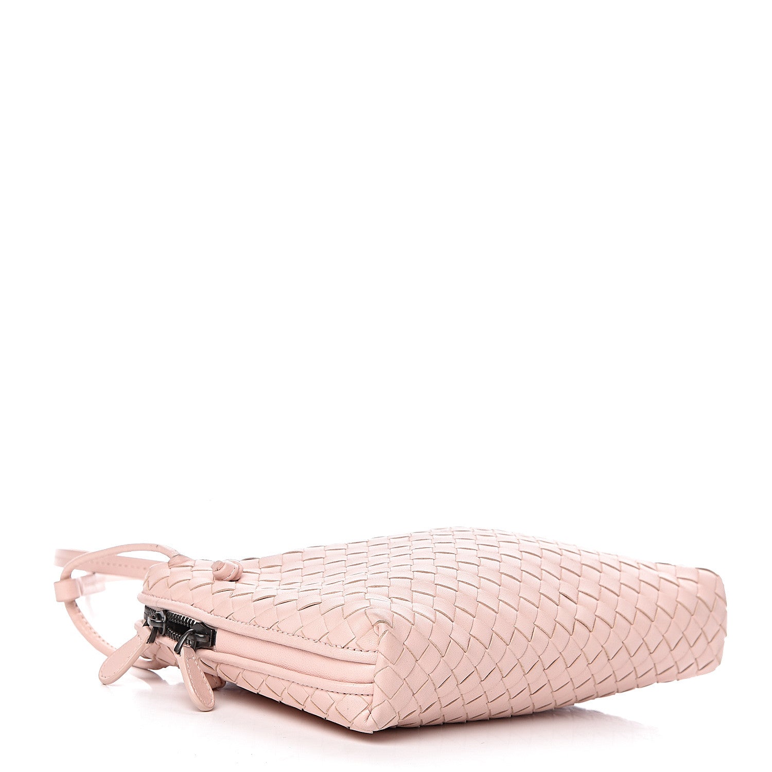 Bottega Veneta Nappa Intrecciato Nodini Crossbody Flamingo 5 of 13