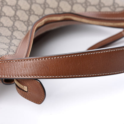 Gucci GG Supreme Monogram Linea A Hobo Brown 15 of 18