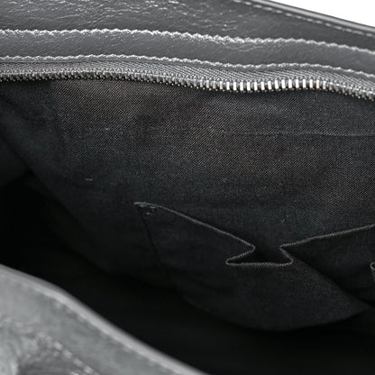 Balenciaga Agneau Classic Silver Hardware City Gris Fossile Anthracite 14 of 15