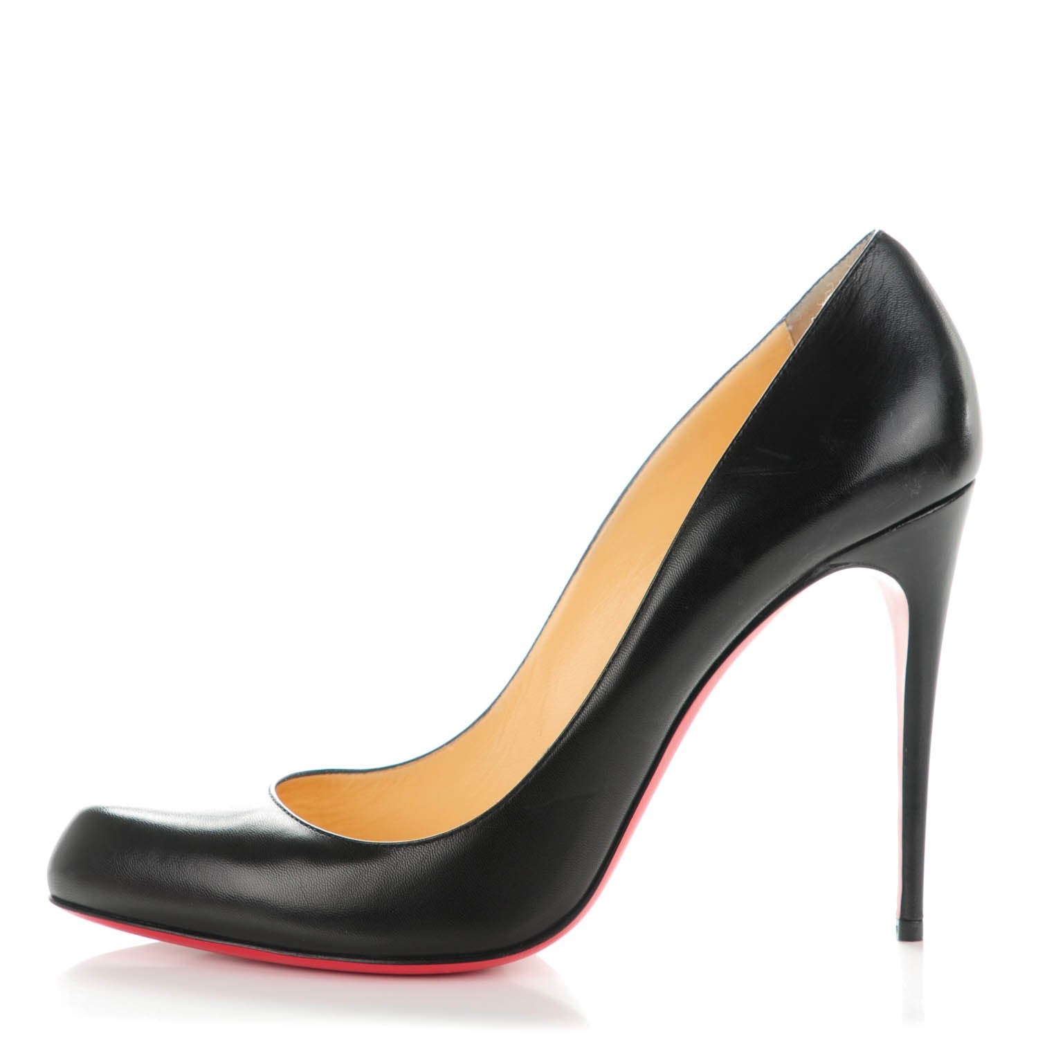 Christian Louboutin Kid Leather Dorissima 100 Pumps 41 Black 1 of 8