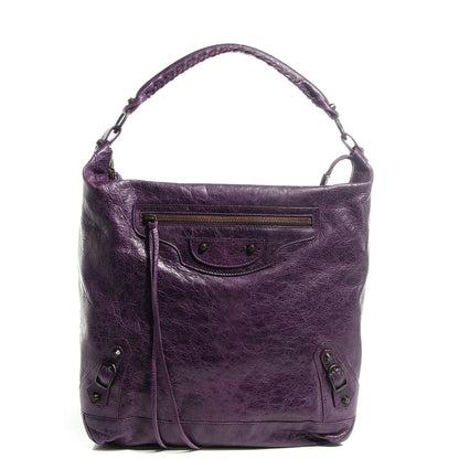 Balenciaga Agneau Day Hobo Raisin 1 of 10