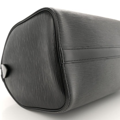 Louis Vuitton Epi Speedy 25 Black 9 of 13