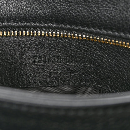 Gucci Roxy Calfskin Web Medium Studded Blondie Shoulder Flap Bag Black 8 of 11