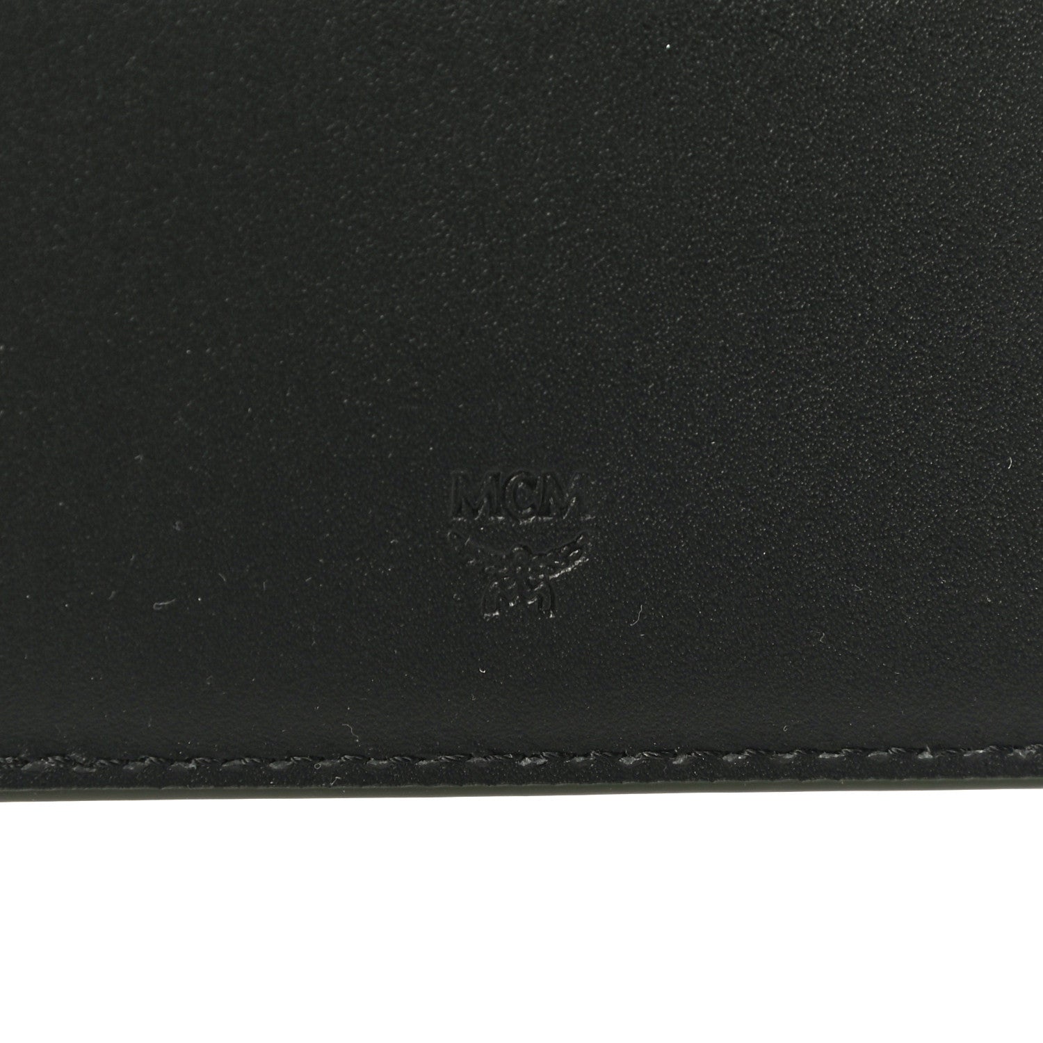 MCM Visetos Bi-Fold Wallet Dark Green 9 of 10