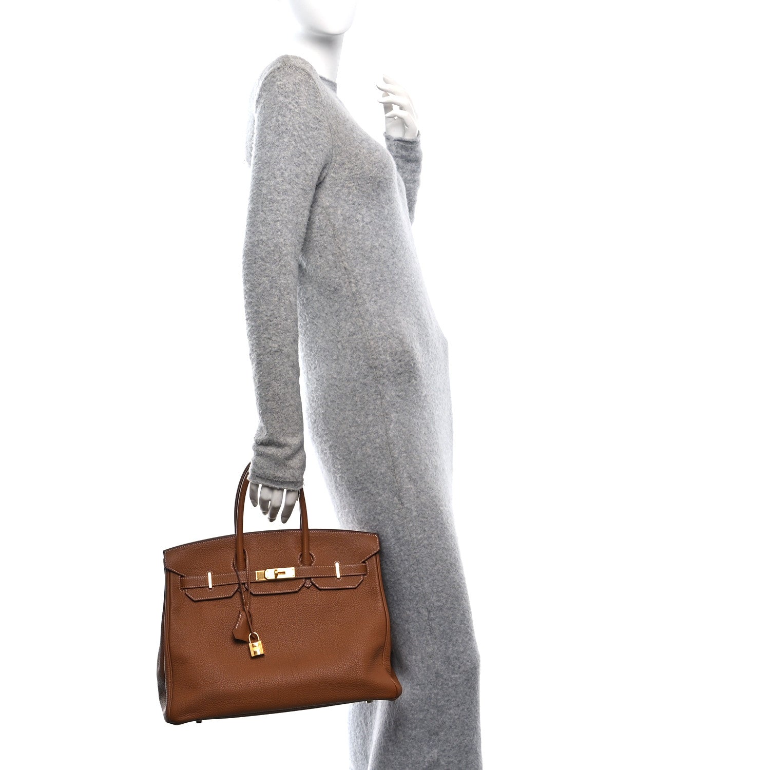 Hermes Togo Birkin 35 Gold 2 of 11