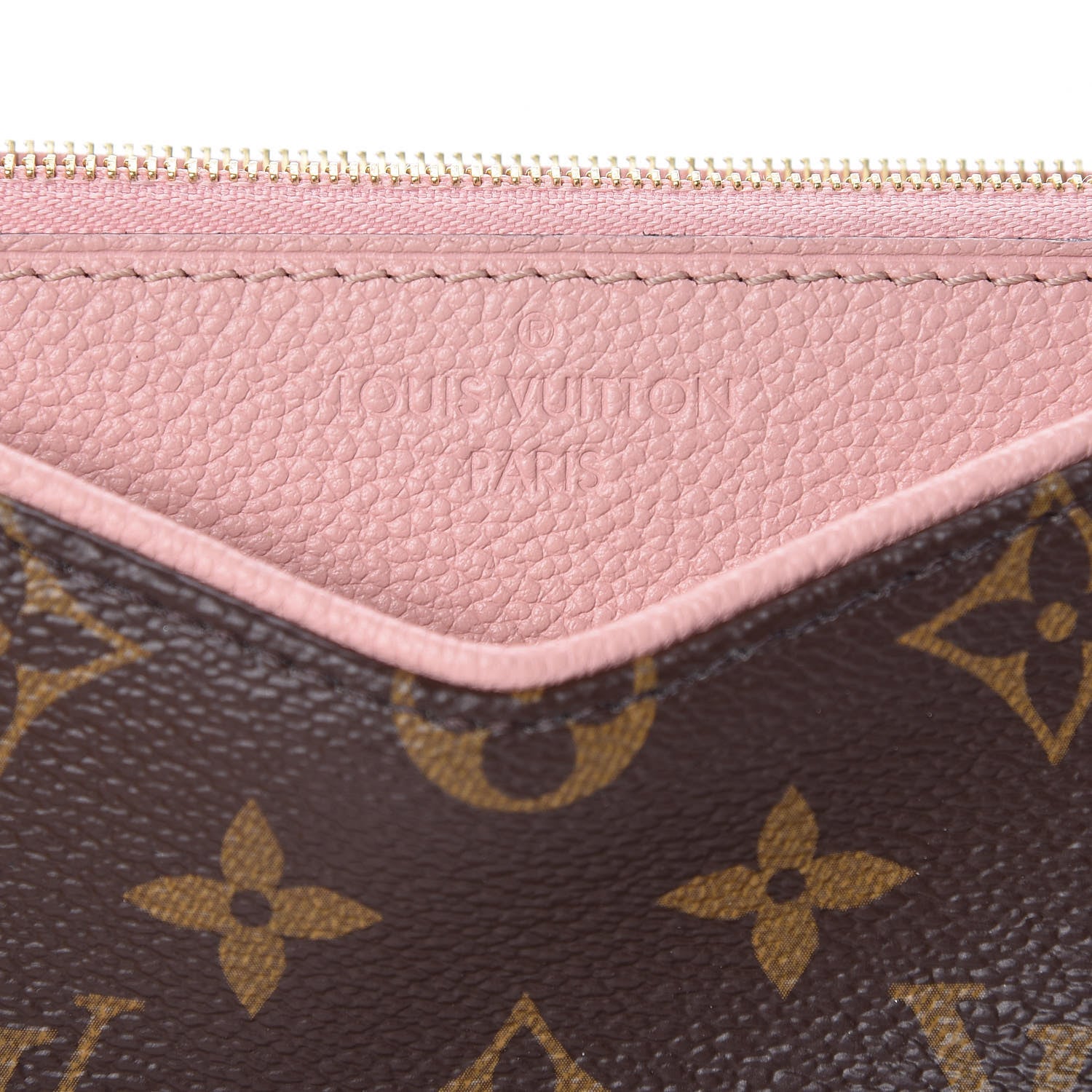 Louis Vuitton Monogram Pallas Clutch Rose Poudre 6 of 11