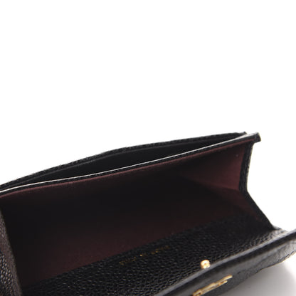 Chanel Caviar Quilted Flap Card Holder Black 5 of 9