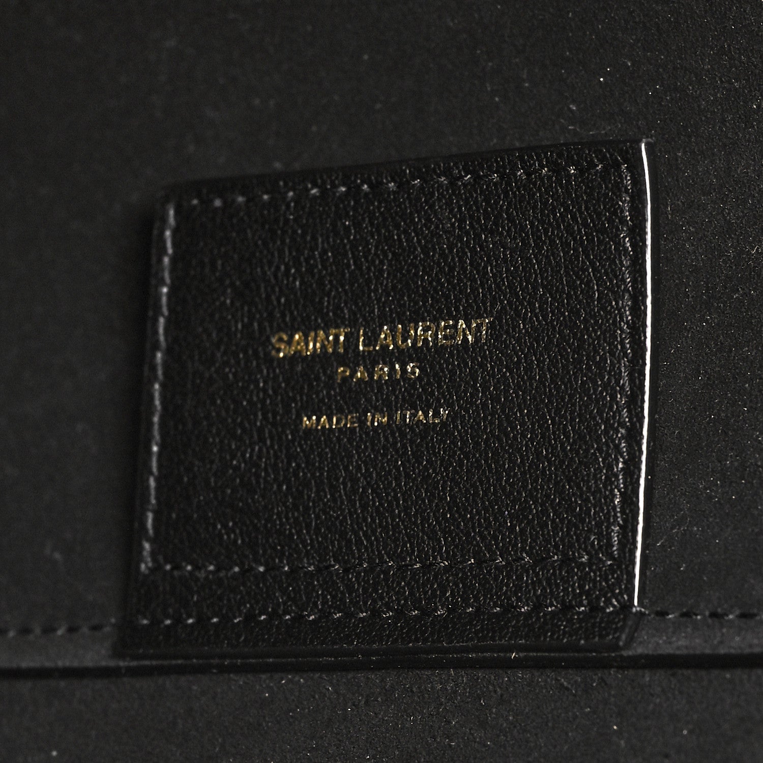 Saint Laurent Calfskin Large Shopping Tote Black 7 of 11