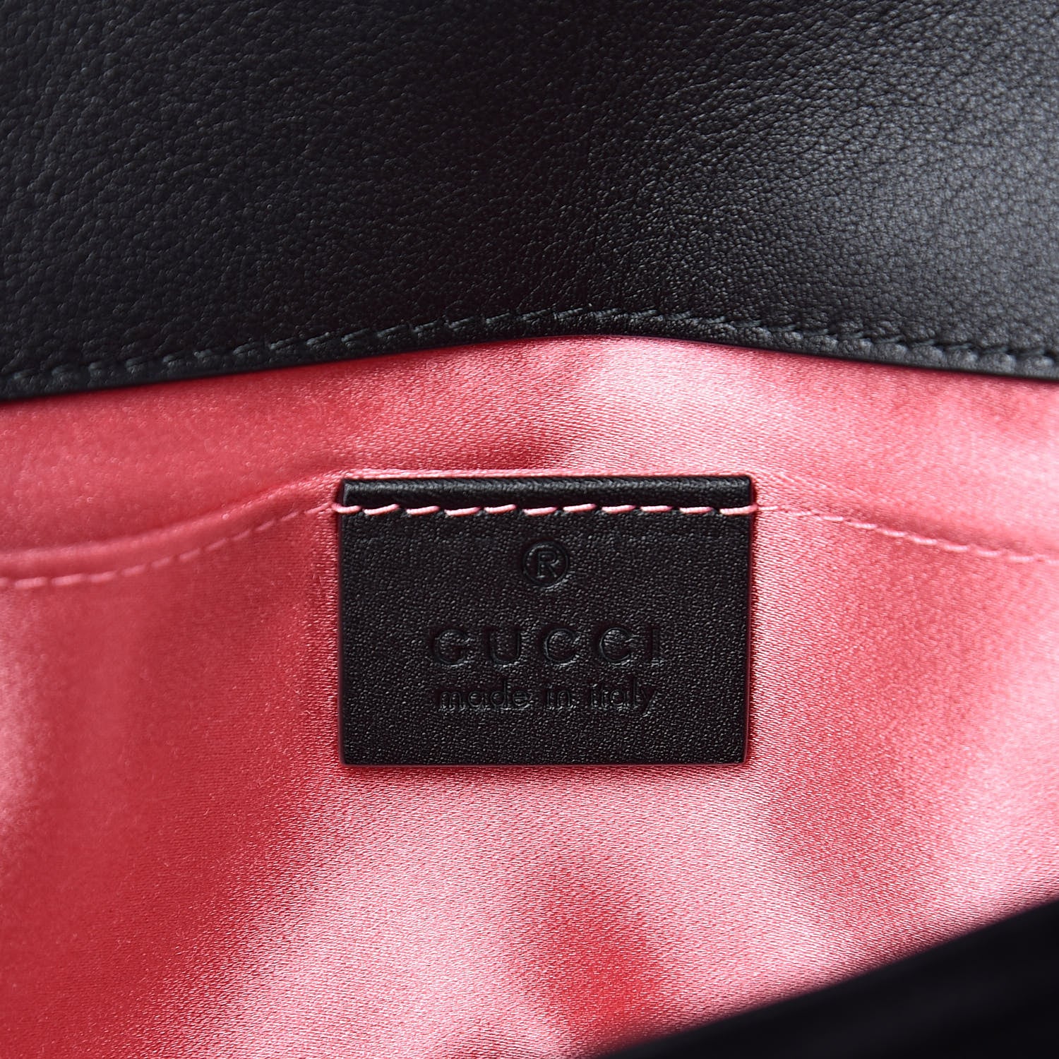 Gucci Velvet Matelasse Mini GG Marmont Shoulder Bag Black 6 of 11
