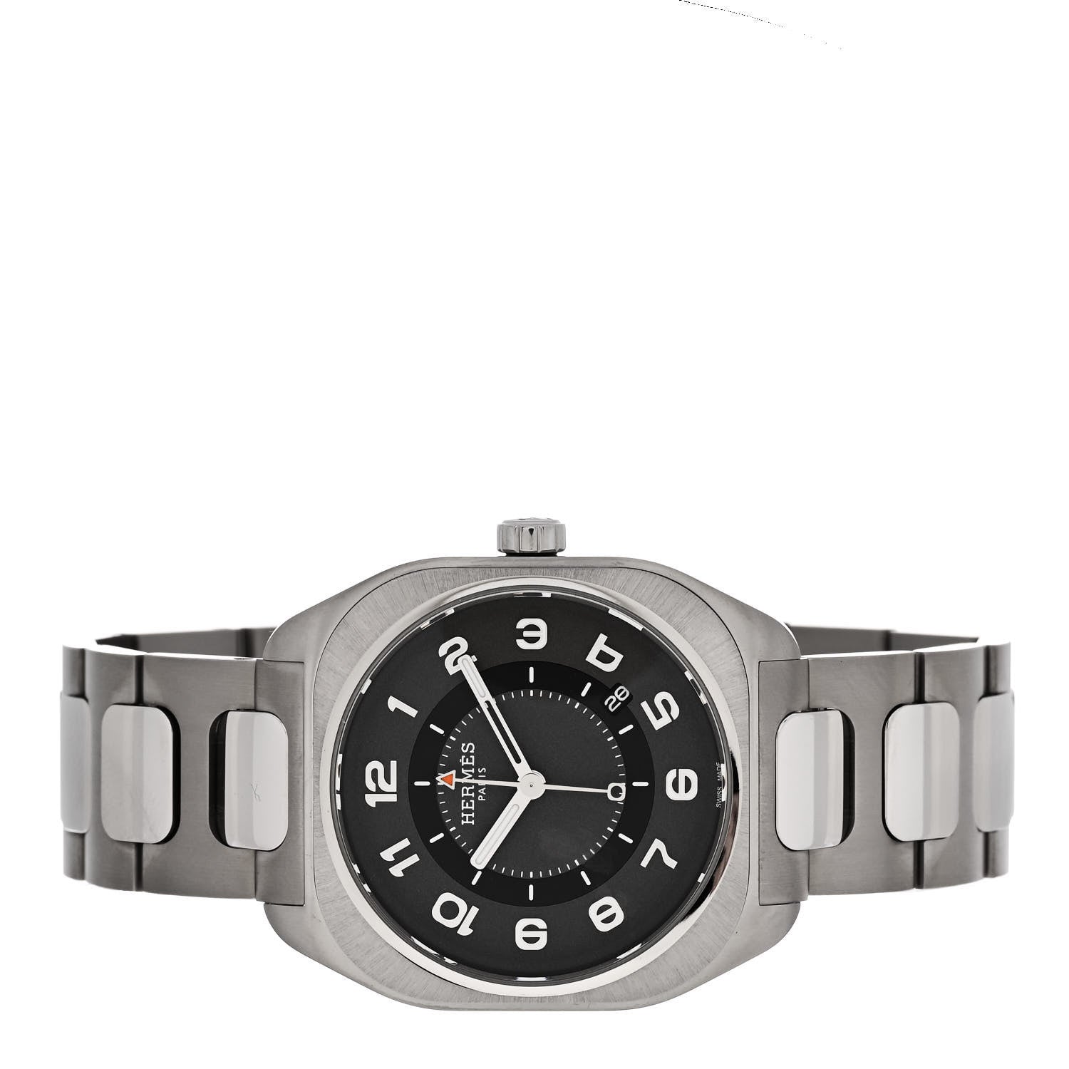 Hermes Titanium 39mm H08 Automatic Watch 2 of 5