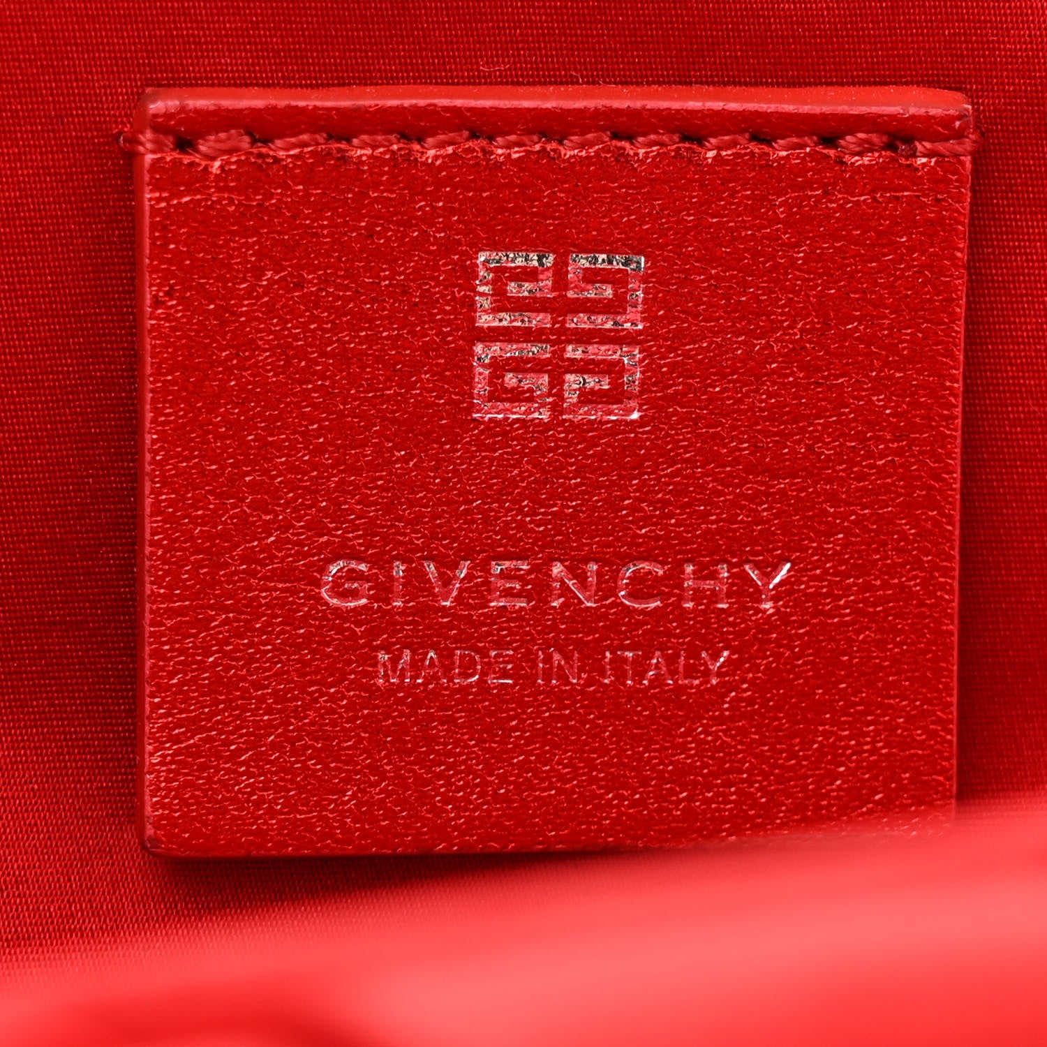 Givenchy Satin Mini Kenny Shoulder Bag Red 6 of 12