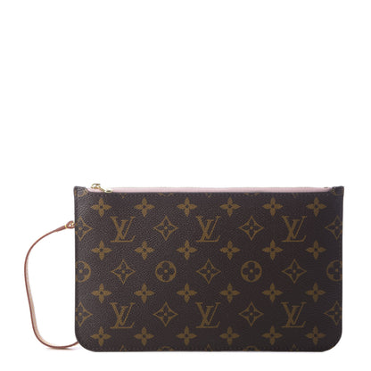 Louis Vuitton Monogram Neverfull MM GM Pochette Rose Ballerine 1 of 7