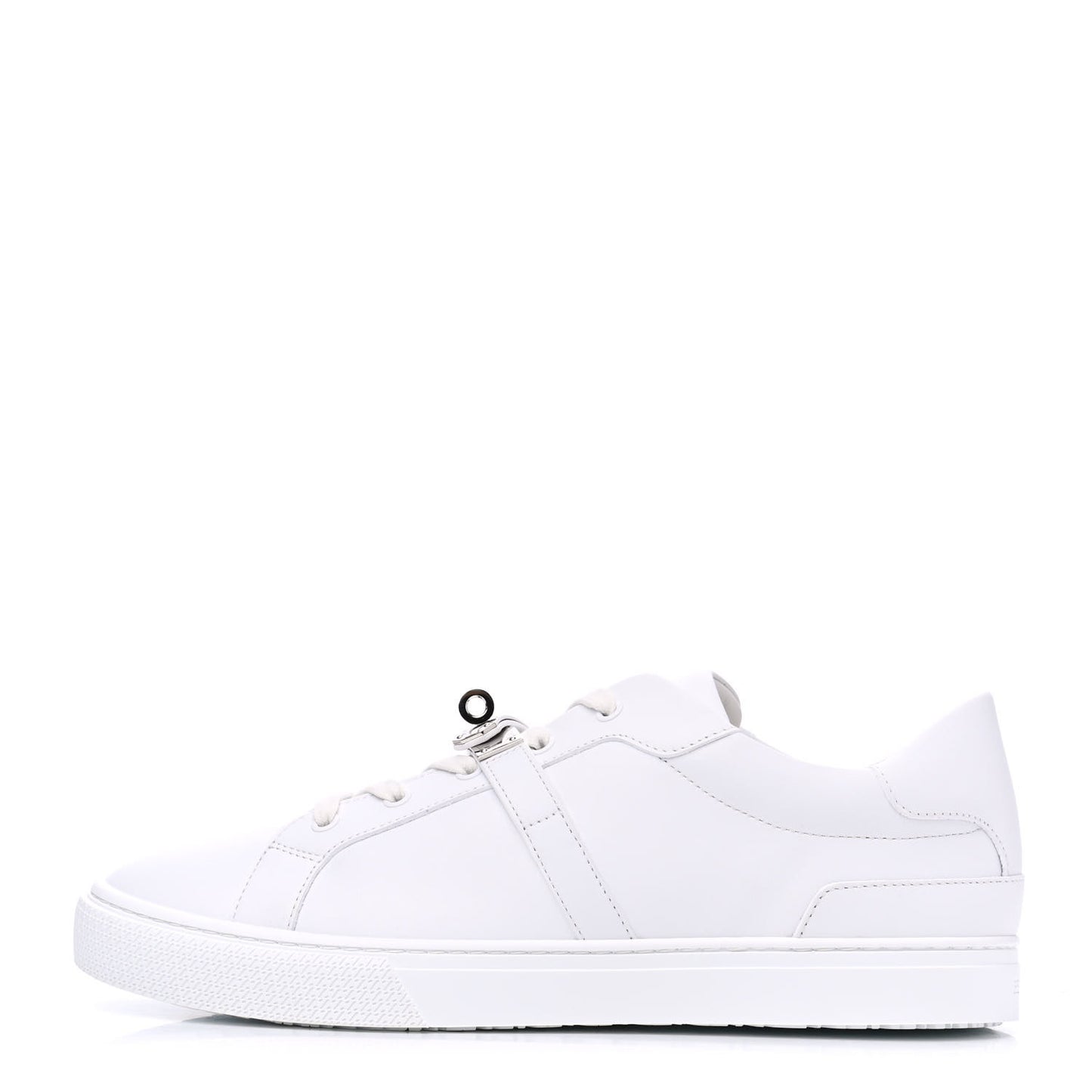 Calfskin Mens Day Sneakers 44 White