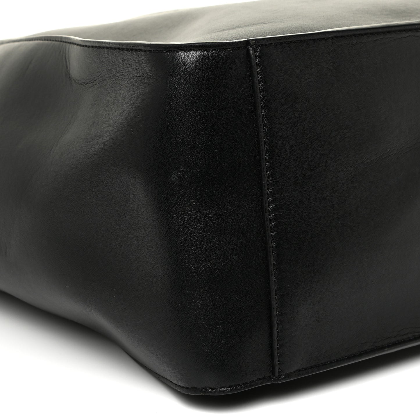 Eco Alter Nappa East West Perforated Tote Black