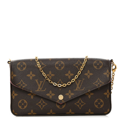 Louis Vuitton LOUIS VUITTON Monogram World Tour Pochette Felicie 1 of 10